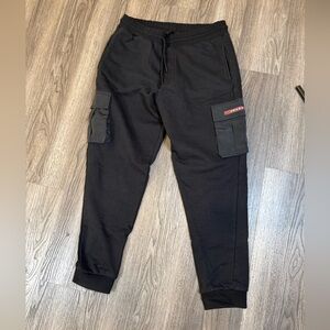 Prada Black Cargo Pants